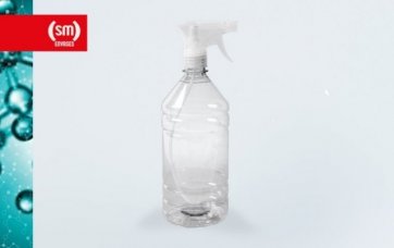 Botella 1 lt PET con gatillo 