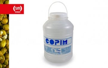 Garrafa Cristal Cilindrica 5kg Impresa